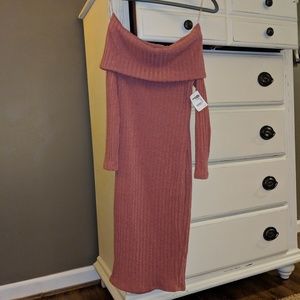 Blush Body Con Dress